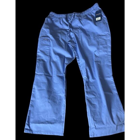 Cherokee Other - NWT Cherokee Workwear Scrub Pants Mens Size XL Blue Traditional Original Pockets